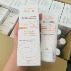 Kem chống nắng cho da nhạy cảm, dễ kích ứng Avene Very High Protection Mineral Lotion SPF50 100ml