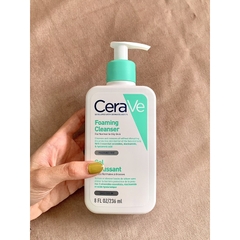 Rửa mặt cho da dầu, hỗn hợp Cerave Foaming Cleanser