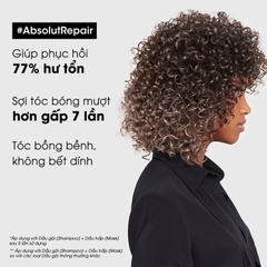 Dầu xả L'Oréal Professionnel phục hồi tóc hư tổn, dưỡng tóc mềm mượt Absolut Repair Conditioner 200ml