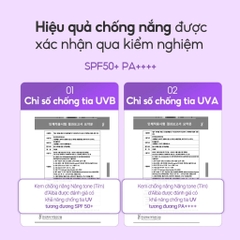 Kem chống nắng d'Alba nâng tông (Tím) Waterfull Tone-Up Purple Correcting SPF50+ PA++++ 50ml