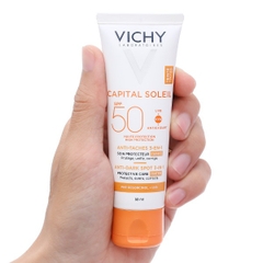 Kem chống nắng dưỡng da có màu Vichy Capital Soleil Anti Dark Spot 3 in 1 50ml