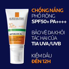 Kem Chống Nắng La Roche-Posay Anthelios XL SPF50+ Kiềm Dầu, Nâng Tông 50ml