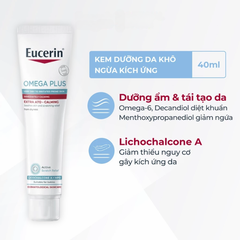 Kem dưỡng giảm ngứa, đỏ da Eucerin Ato Control Acute Care 40ml 63174