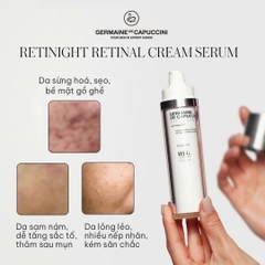 Kem dưỡng tái tạo, trẻ hóa da ban đêm Germaine de Capuccini Retinight Retinal Cream Serum 50ml