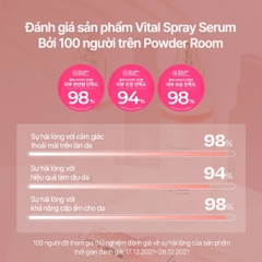 Serum d'Alba dạng xịt cấp ẩm, làm dịu da Vital Spray Serum 100ml