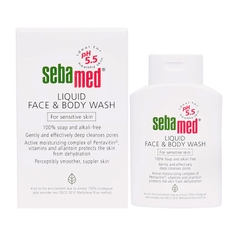 Sữa rửa mặt và tắm toàn thân - Liquid Face & Body Wash 200ml - Sebamed