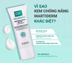 Kem chống nắng MartiDerm The Originals Proteos Screen SPF50+ Fluid Cream