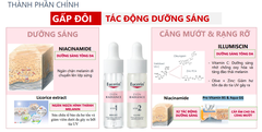 Tinh chất dưỡng da sáng rạng rỡ Eucerin Even Radiance Dou Ampoules2 chai x 15ml