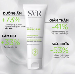 Kem dưỡng ẩm, mờ thâm cho da dầu mụn SVR Hydra Sebiaclear 40ml