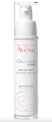 Kem dưỡng giảm nhờn, mờ thâm mụn Avene Cleanance WOMEN Smoothing Night Cream 30ml