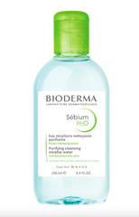 Nước rửa mặt và tẩy trang cho da dầu & hỗn hợp 250ml - Sebium H20 Bioderma