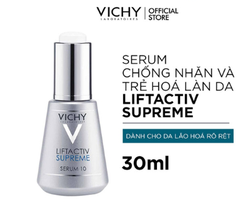 Tinh chất chống dấu hiệu lão hoá, săn chắc da Vichy Liftactiv Supreme Serum 10 30ml