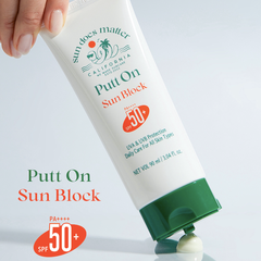 Kem chống nắng cho người chơi thể thao Sun Does Matter Putt on Sun Block SPF50+ 90ml