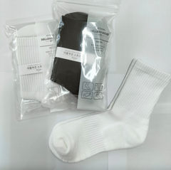 Vớ cổ cao Thể thao đệm dày Dellego Sports Socks