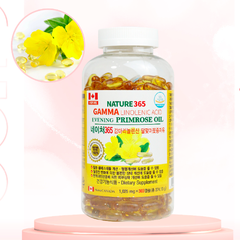 Viên uống Tinh Dầu Hoa Anh Thảo làm đẹp da Nature 365 Gamma Evening Primrose Oil