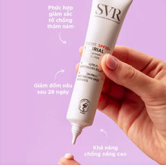 Kem chống nắng ngăn ngừa và làm mờ nám SVR Clairial Creme SPF50+ 40ml