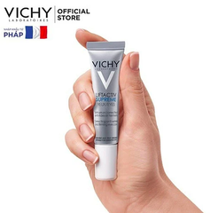 Kem giảm nhăn, nâng cơ vùng mắt Vichy LiftActiv Supreme Eyes 15ml