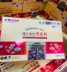 Tinh dầu thông đỏ chính phủ Hàn Quốc Jeok SongWon Red Pine SMS BIO PHARM 180 viên