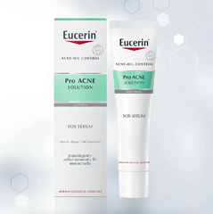 Tinh chất giảm mụn, dưỡng da sau mụn Eucerin Pro Acne SOS Serum 40ml