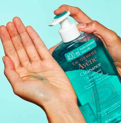 Gel rửa mặt không chứa xà phòng cho da nhờn mụn Avene Cleanance gel 400ml