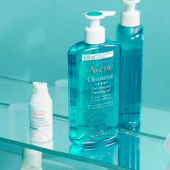 Gel rửa mặt không chứa xà phòng cho da nhờn mụn Avene Cleanance gel 400ml