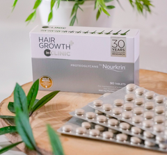 Viên uống hỗ trợ điều trị rụng tóc, giúp mọc tóc Nourkrin Hair Growth in CLINIC 90 viên