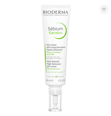 Kem giảm mụn trứng cá, mụn đầu đen và ngăn sẹo thâm Bioderma Sébium Kerato+ 30ml