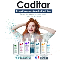 Dầu gội phục hồi da đầu và tóc hư tổn Caditar Shampoo Zero Tolerance 150ml