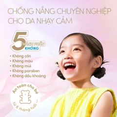 Sữa chống nắng Anessa cho da nhạy cảm và trẻ em Perfect UV Sunscreen Mild Milk 60ml