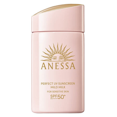 Sữa chống nắng Anessa cho da nhạy cảm và trẻ em Perfect UV Sunscreen Mild Milk 60ml