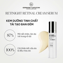 Kem dưỡng tái tạo, trẻ hóa da ban đêm Germaine de Capuccini Retinight Retinal Cream Serum 50ml