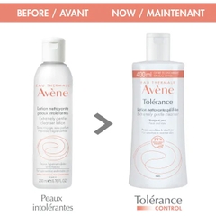 (AIR)Lotion làm sạch, tẩy trang cho da nhạy cảm, dễ kích ứng Avene Tolerance Extremely Lotion 400ml