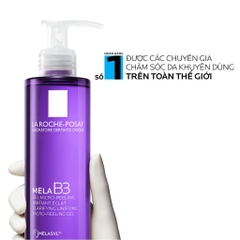 Sữa rửa mặt mờ thâm, sáng da La Roche-Posay Mela B3 Clarifying Micro-Peeling Gel 200ml