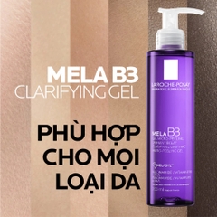 Sữa rửa mặt mờ thâm, sáng da La Roche-Posay Mela B3 Clarifying Micro-Peeling Gel 200ml