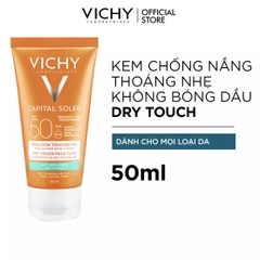 Kem chống nắng không nhờn rít Vichy Ideal Soleil Mattifying Dry Touch SPF50 50ml
