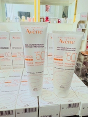 (AIR)Kem chống nắng vật lý Avene Very High Protection Mineral Lotion SPF50 100ml