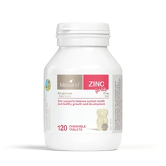 Bổ sung kẽm cho trẻ Zinc for Kid Bio Island hộp 120 viên