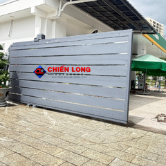 Cửa trượt tự động không ray cho biệt thự