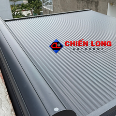 Mái Nhôm Cuốn Tự Động Chống Nắng Sân Trước 3m x 5m