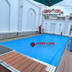 Bạt che hồ bơi tự động điều khiển từ xa