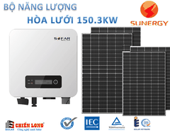Báo giá điện năng lượng mặt trời 150.3KW Hòa lưới | Rẻ hơn thi trường