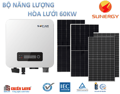Báo giá điện năng lượng mặt trời 60KW hòa lưới
