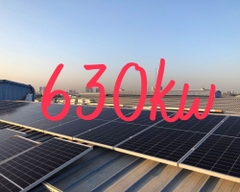 Báo giá hệ thống điện mặt trời 630kw