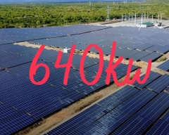 Báo giá hệ thống điện mặt trời 640kw