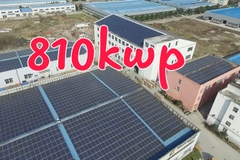 Báo giá hệ thống điện mặt trời 810kw