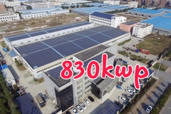 Báo giá hệ thống điện mặt trời 830kw