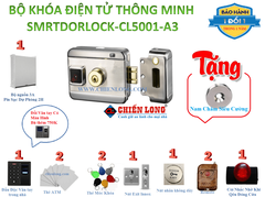 Bộ Khóa Cổng Điện Tử Thông Minh Smartdorlock-CL5001-A3