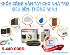 BỘ KHÓA CỬA ĐIỀU KHIỂN TỪ XA SMARTDORLOCK CL-109T