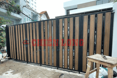 Công lùa Cong vuông Góc điều khiển tự động | Thiết kế độc đáo mẫu cổng xu hướng hiện đại