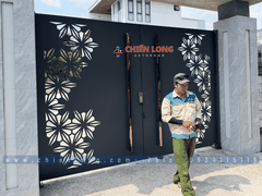 Cửa CNC Cao Cấp Thi Công Cho Ca Sĩ Ngọc Sơn Tại Tiền Giang | Chiến Long Autohome